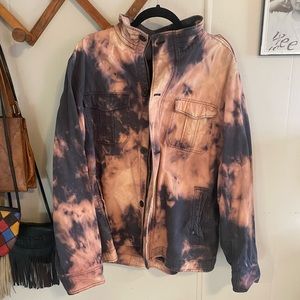 Custom Dyed Lightweight Fall Jacket